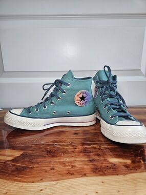Converse Chuck 70 High Top Teal Green Women’s 7 / Men’s 5 All Star Sneakers